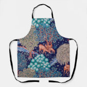 Hirsche im Wald, William Morris Schürze (Vorderseite)