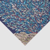 Hirsche im Wald, William Morris Seidenpapier (Ausschnitt)