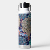 Hirsche im Wald, William Morris Trinkflasche (Vorderseite)