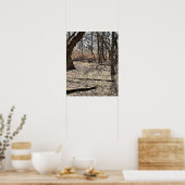 Hirsche im Waldposter Poster (Küche)