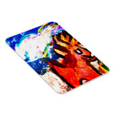 Hirsche im Winter Magnet (Rechte Seite)