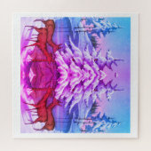 Hirsche im Winter Puzzle (Horizontal)