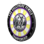 Hirsche im Zielkreis Dartscheibe (Vorderseite rechts)