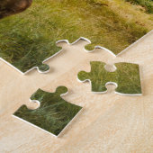 Hirsche in der Landschaft der Felsgebirge Puzzle (Seite)