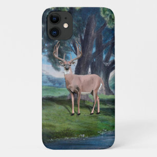 Hirsche in der Natur und Bäume Case-Mate iPhone Hülle