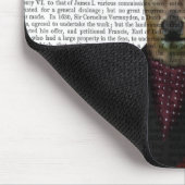 Hirsche in der Rauchjacke Mousepad (Ecke)