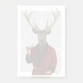 Hirsche in der Rauchjacke Post-it Klebezettel (Vorderseite)