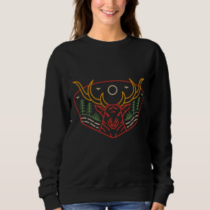 Hirsche in der Wildnis Sweatshirt