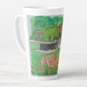Hirsche in Humiston Woods Milchtasse (Linke Ecke)