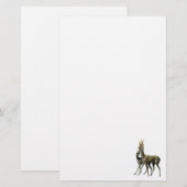Hirsche in Liebe Briefpapier (Vorne/Hinten)