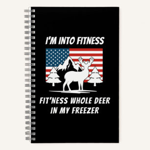 Hirsche in meinem Gefrierschrank - Hirschjagd Notizblock