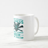 Hirsche in meinem Gefrierschrank - Jagdliebhaber Kaffeetasse (VorderseiteRechts)