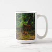 Hirsche in Repose von Rosa Bonheur Tasse