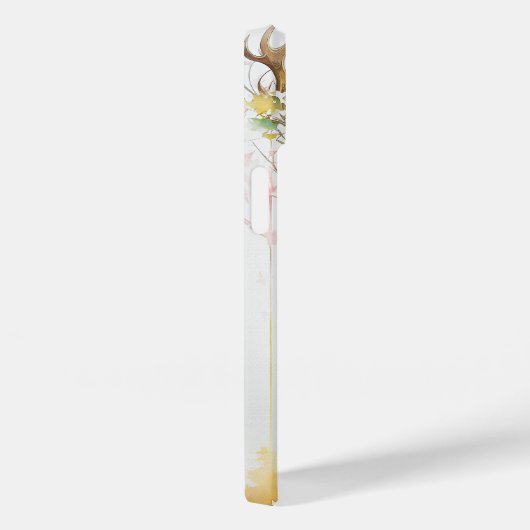 Hirsche in rosa Farben Case-Mate iPhone Hülle (Rückseite / Rechts)