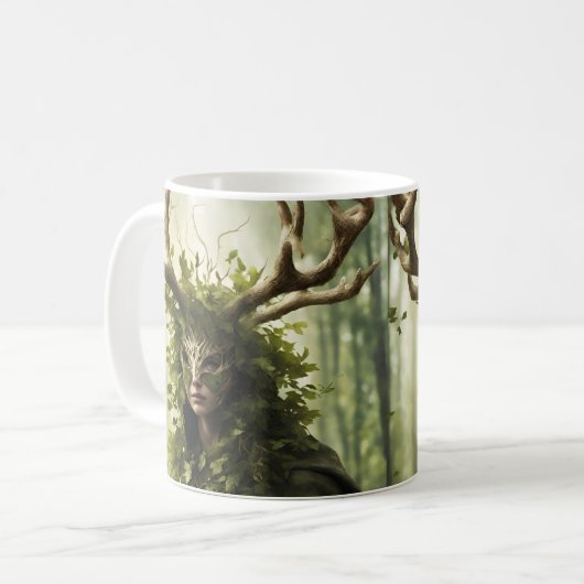 Hirsche Kaffeetasse (Vorderseite Links)