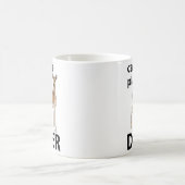 Hirsche können wir Niedliches Hirsch spielen Kaffeetasse (Mittel)