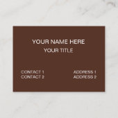 Hirsche können wir Niedliches Hirsch spielen Visitenkarte (Rückseite)