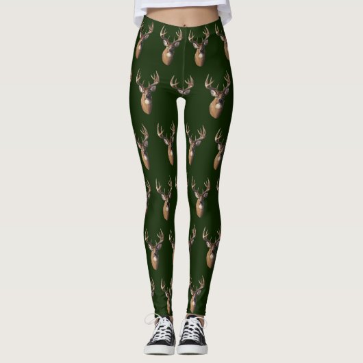 Hirsche Leggings (Vorderseite)