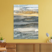 Hirsche Leinwand (Insitu (Wohnzimmer))