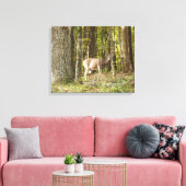 Hirsche Leinwanddruck (Insitu (Wohnzimmer))