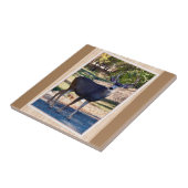 Hirsche Liebe Fliese (Seite)