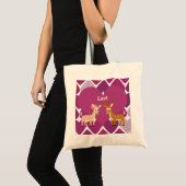 Hirsche Liebe Tragetasche (Vorderseite (Produkt))
