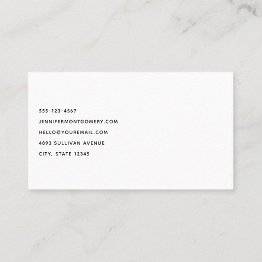 Hirsche mit Antlern in einem Schattenwald Visitenkarte (Rückseite)