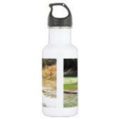 Hirsche mit Blick auf die Kamerafahrt Trinkflasche (Rückseite)