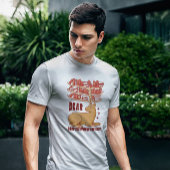 Hirsche mit Buchbibliothek T-Shirt