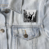 Hirsche mit großer Waldbrasse Button (Beispiel)