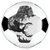 Hirsche mit großer Waldbrasse Fußball (Gedreht)