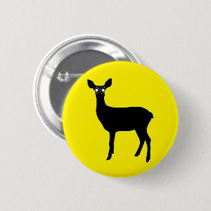 Hirsche mit Scheinwerfern - Button