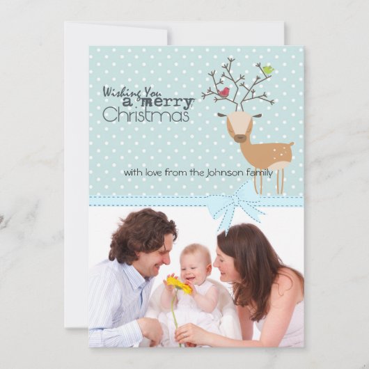 Hirsche mit Vögeln (Vorderseite)