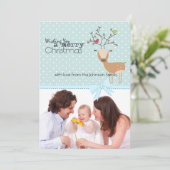 Hirsche mit Vögeln (Stehend Vorderseite)