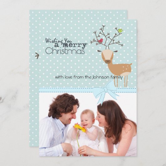 Hirsche mit Vögeln (Vorne/Hinten)