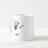Hirsche n00b kaffeetasse (Vorderseite Links)