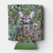 Hirsche nach dem Frost Dosenkühler (Rückseite)