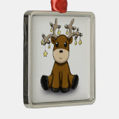 Hirsche Ornament Aus Metall (Rechts)