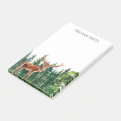 Hirsche Personalisiert Post-it Klebezettel (angewinkelt)