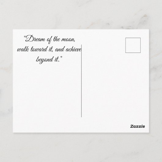 Hirsche Postkarte (Rückseite)