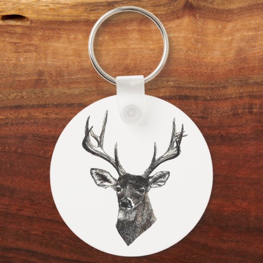 Hirsche Schlüsselanhänger (Vorderseite)