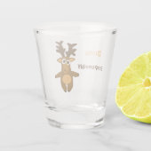 Hirsche Schnapsglas (Rückseite)