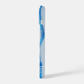 Hirsche Silhouette iPhone 15 Fall Hülle (Linke Seite)