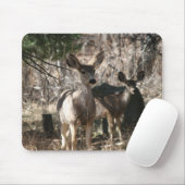 Hirsche Sprichwort hello Mousepad (Mit Mouse)