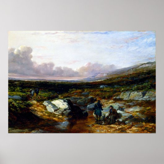 Hirsche Stalking in Schottland Vorbereitung Tait 1 Poster (Vorne)