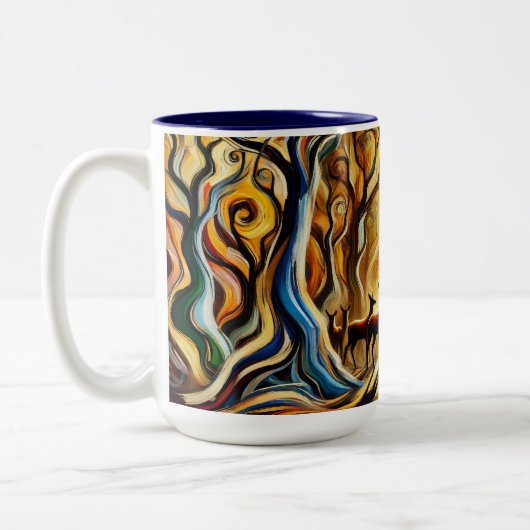 Hirsche Tasse (Links)