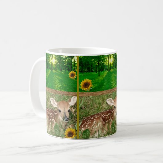 Hirsche Tasse (Vorderseite Links)