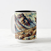 Hirsche Tasse (Vorderseite Links)
