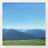 Hirsche und die Olympia Glasuntersetzer (Vorderseite)