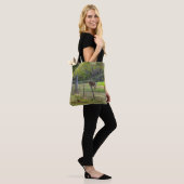 Hirsche und Eichhörnchen painterly Tasche (Am Model)
